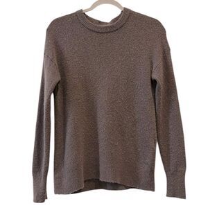 Aritzia The Group Babaton Brown Wool Cashmere Blend Soft Crewneck Sweater XS‌